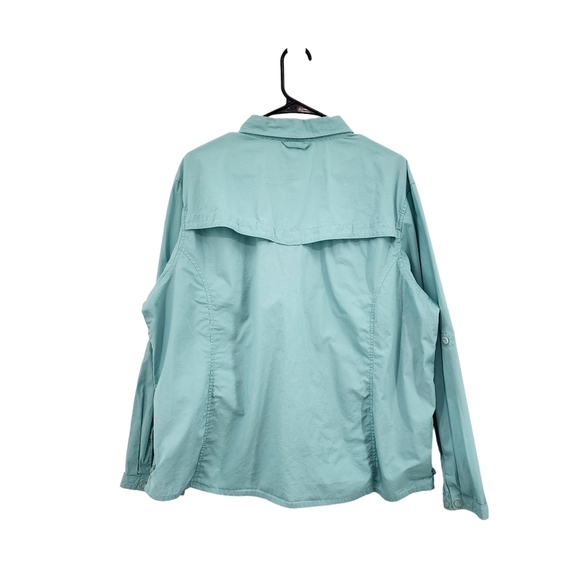 Woolrich Women's Cotton Button Down Outdoor Pocket Shirt - XXL - Picture 4 of 6